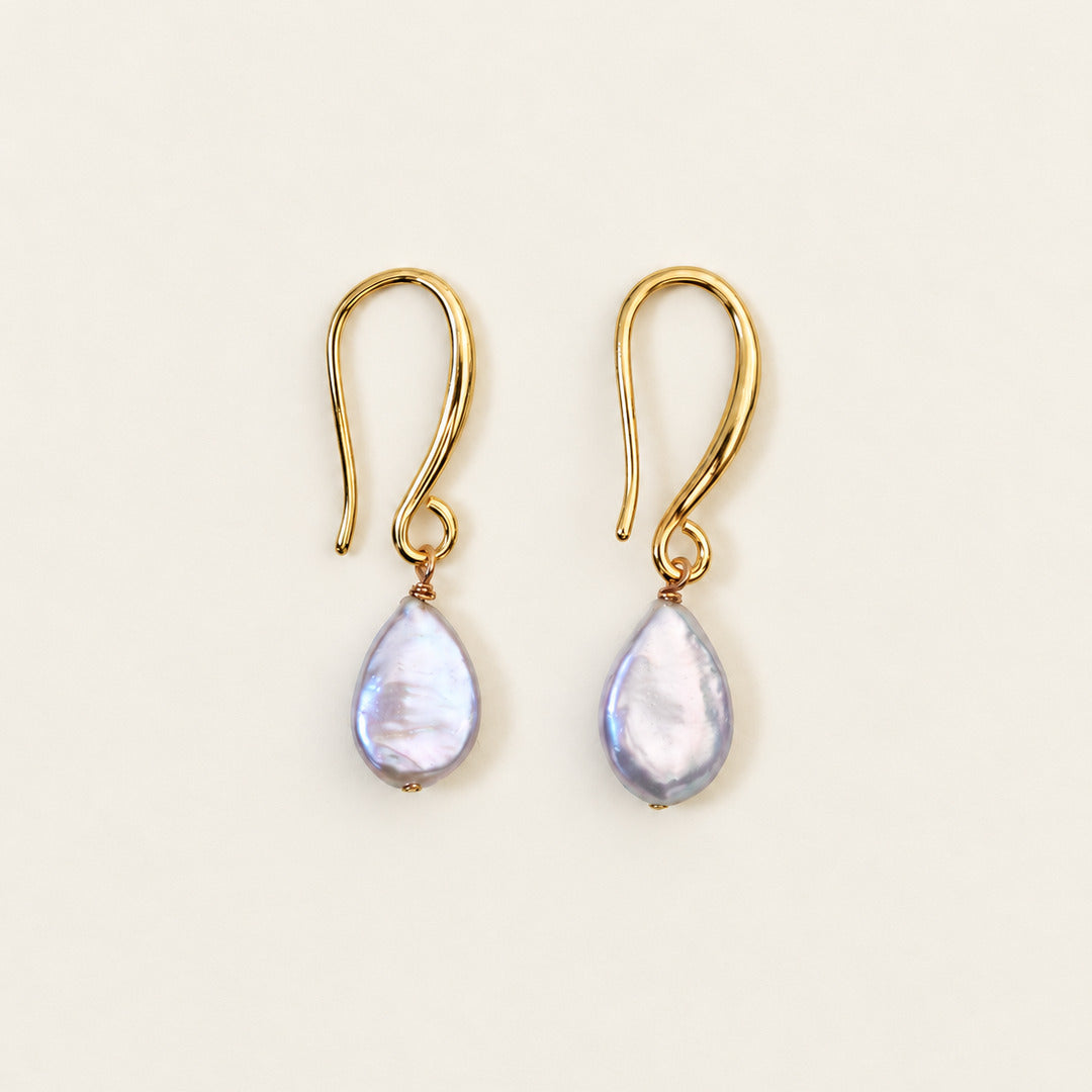 Lunaria Pearl Earrings