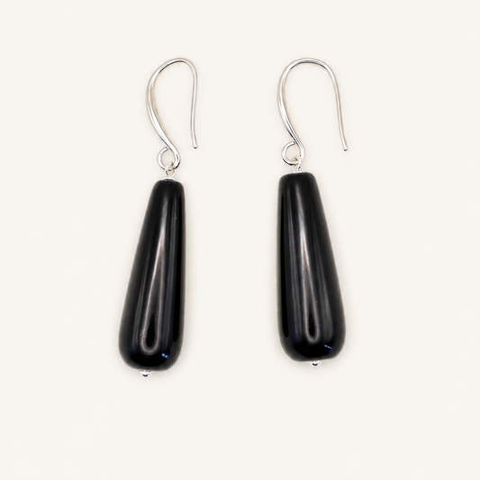 Obsidian Earrings